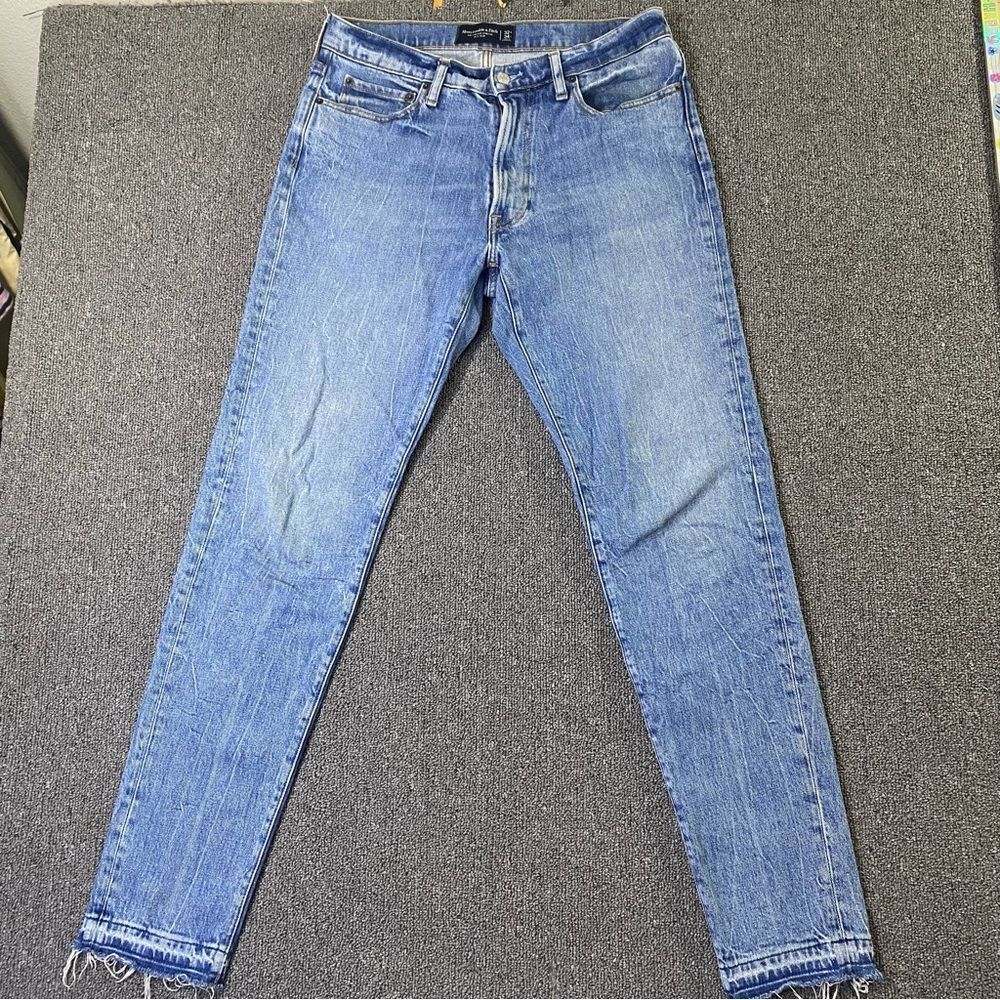 Abercrombie & Fitch Vintage Stretch 90's Slim Jeans 32x34 Normcore Grunge Indie